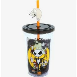 Coupon 😍 The Nightmare Before ❄ Christmas Zero Topper Acrylic Travel Cup 👏