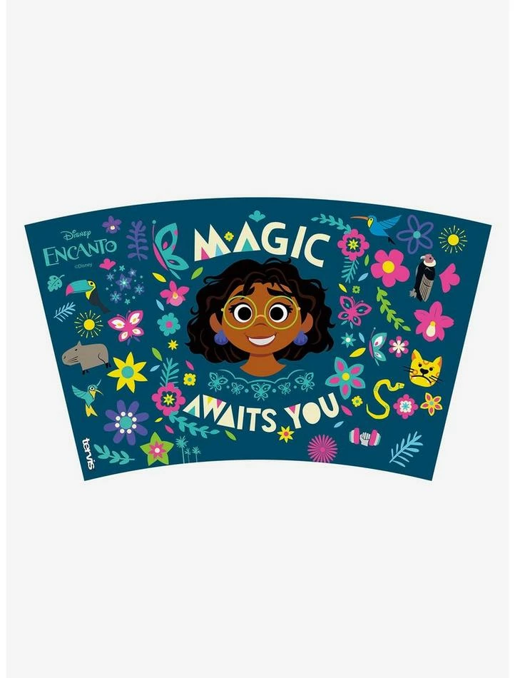 Cheapest β Disney Encanto Magic Awaits You 16oz Classic Tumbler With Lid 𧨠- Image 2