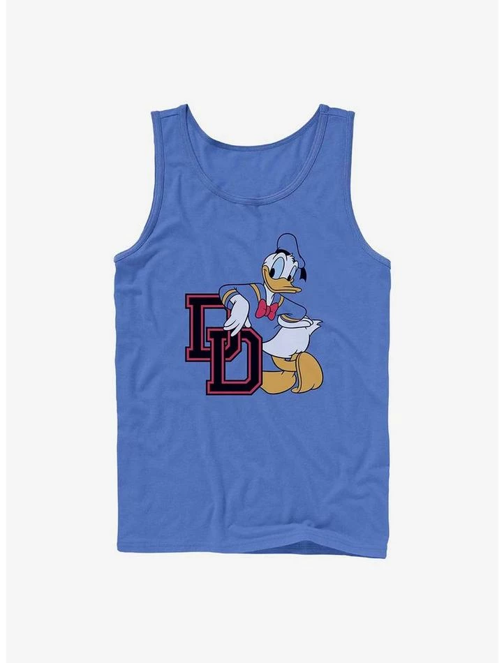 Brand new โค๏ธ Disney Donald Duck Donald College DD Tank Top ๐