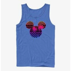 Outlet 🔔 Disney Mickey Mouse Roadster Palm Mickey Tank Top 😀