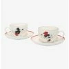 Best Sale 🌟 Disney Mickey Mouse & Minnie Mouse Kiss Teacup Set 😀