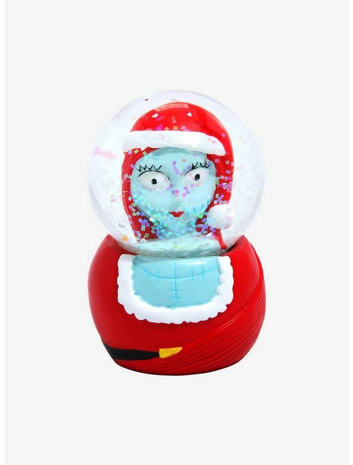 New 🔔 The Nightmare Before 🎄 Christmas Sally Mini Snow Globe 🎉