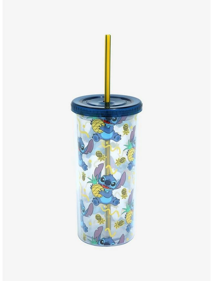 Cheapest โจ Disney Lilo & Stitch Pineapple Acrylic Travel Cup ๐