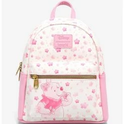 New 🥰 Loungefly Disney Winnie The Pooh Cherry Blossom Mini 🎒 Backpack 🎁