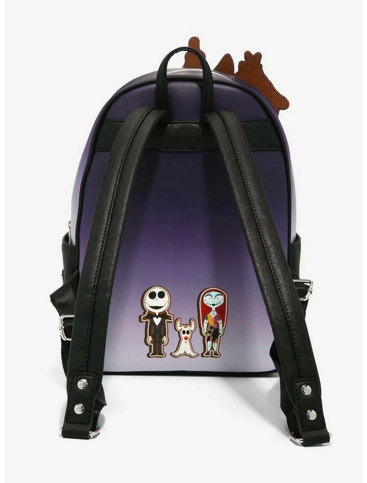 Best deal 🔔 Loungefly The Nightmare Before 🎅 Christmas Gingerbread House Mini 🎒 Backpack ✨ - Image 3