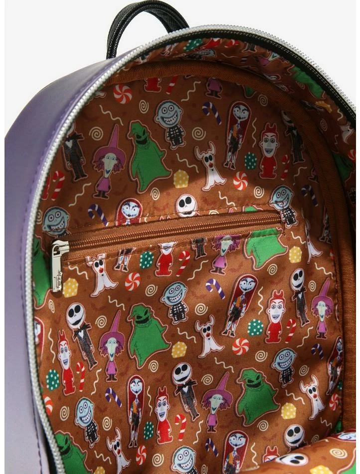 Best deal 🔔 Loungefly The Nightmare Before 🎅 Christmas Gingerbread House Mini 🎒 Backpack ✨ - Image 4