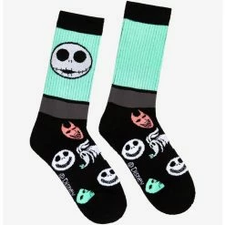 Flash Sale 👏 The Nightmare Before 🔔 Christmas Faces Crew 🧦 Socks 🎉