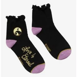 Best Sale 𧨠The Nightmare Before β Christmas Moon Ankle 𧦠Socks β