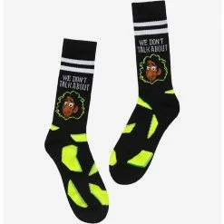 Flash Sale ✔️ Disney Encanto Bruno Varsity Crew 🧦 Socks 🔔