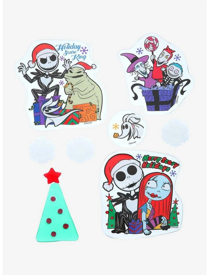 Coupon ๐ The Nightmare Before ๐ Christmas Holiday Gel Clings ๐