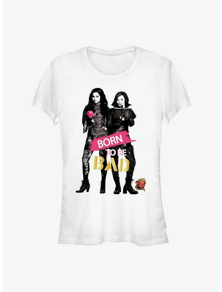 Brand new ๐ Disney Descendants Born To Be Bad ๐ง Girls T-Shirt ๐