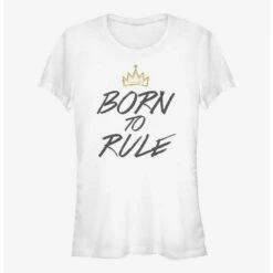 Outlet 🔔 Disney Descendants Born To Rule Crown 👧 Girls T-Shirt ❤️