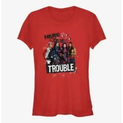 Promo 🧨 Disney Descendants Here Comes Descendants 👧 Girls T-Shirt 😍