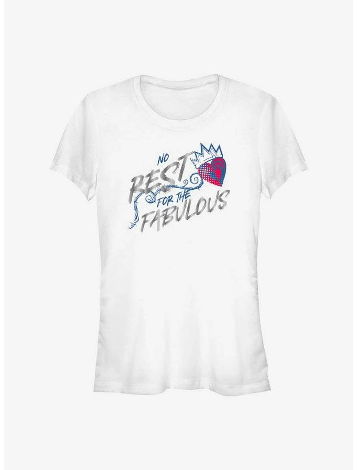 New 🎁 Disney Descendants No Rest For Fab 👧 Girls T-Shirt 😉