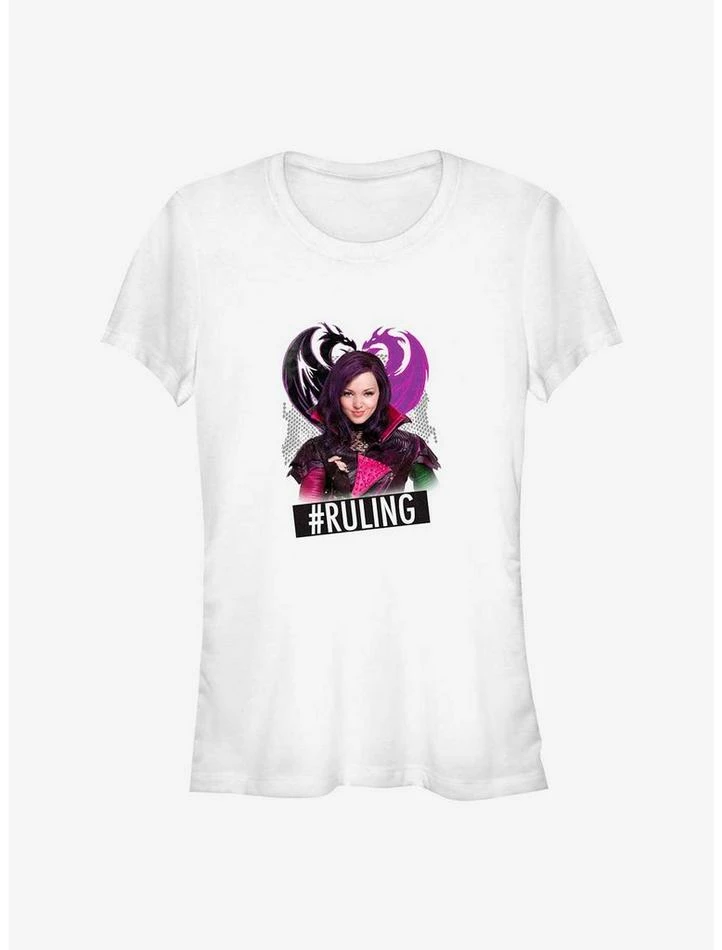 Best deal ๐ Disney Descendants Ruling ๐ง Girls T-Shirt โ๏ธ
