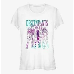 Top 10 🎉 Disney Descendants Sketch Group 👧 Girls T-Shirt 🔔