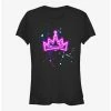 Discount 😍 Disney Descendants Splatter Crown 👧 Girls T-Shirt 👍