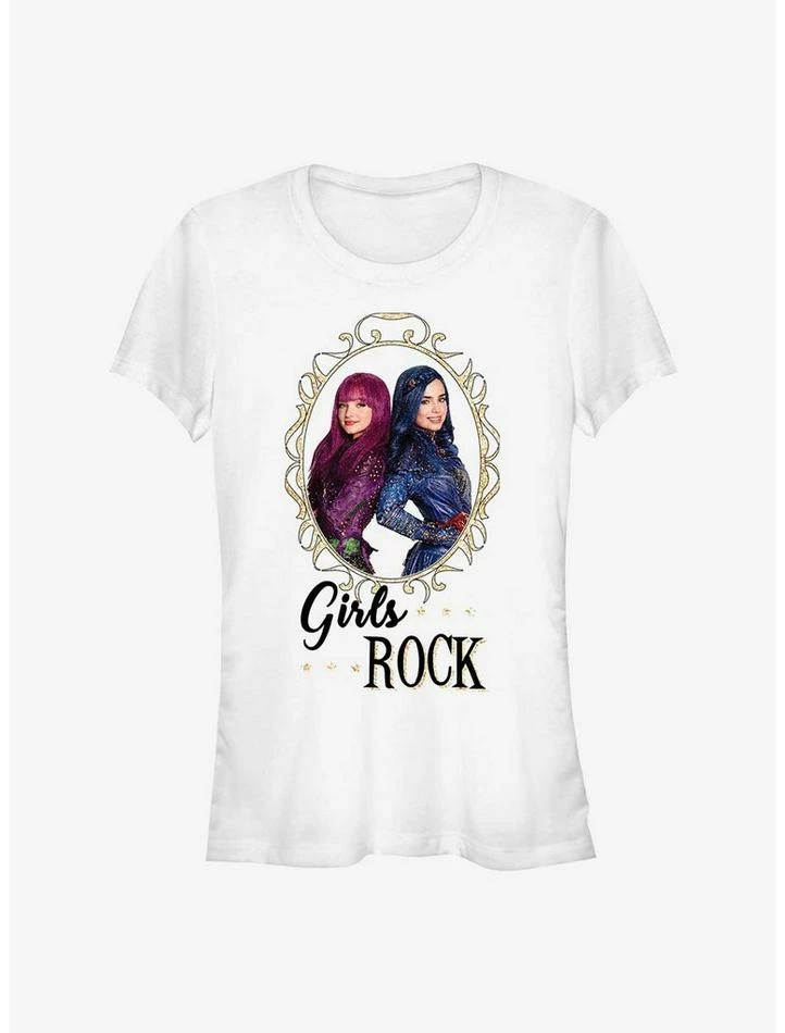 Best reviews of ๐ Disney Descendants These ๐ง Girls Rock ๐ง Girls T-Shirt ๐