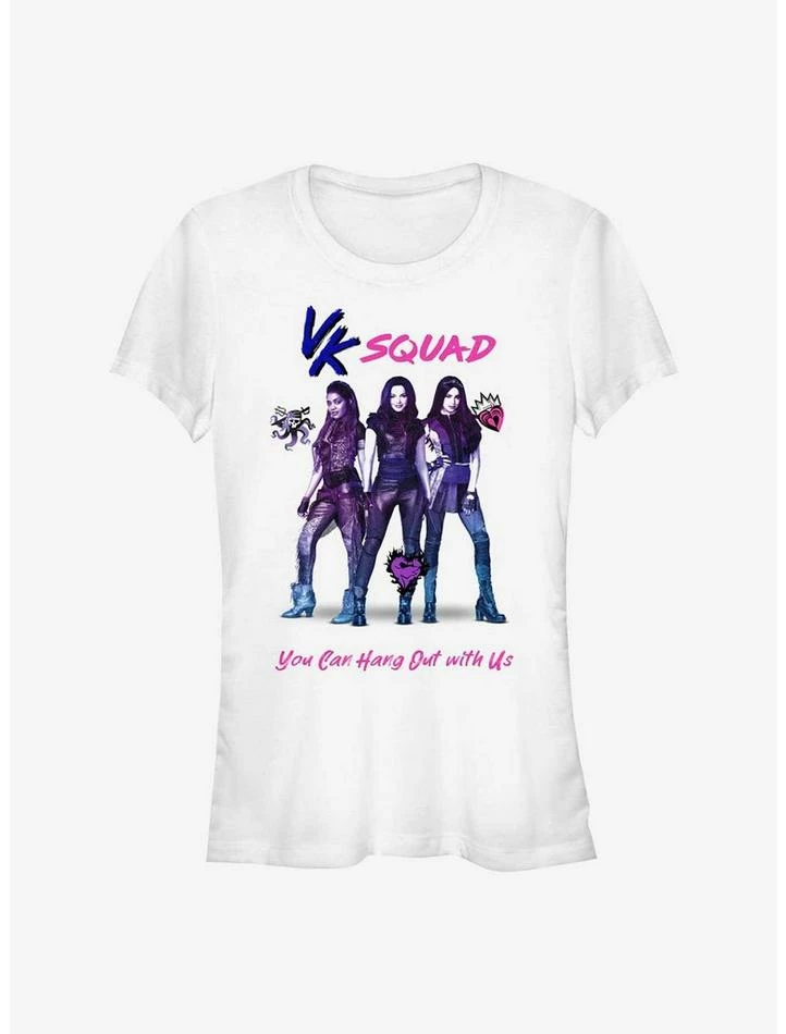 Best Pirce 🥰 Disney Descendants VK Squad 👧 Girls T-Shirt 👏