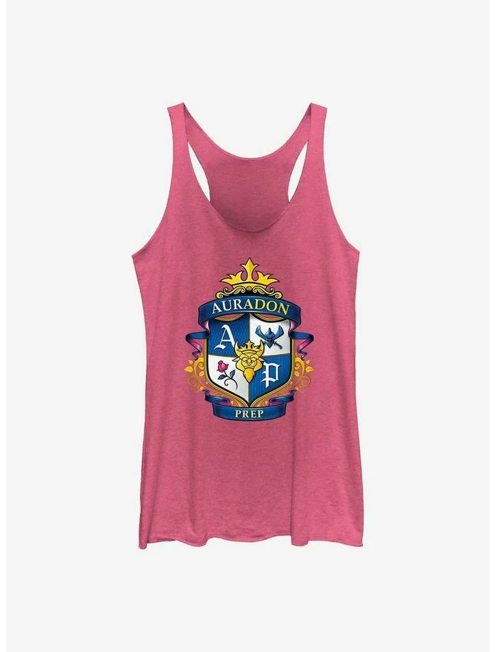 Best reviews of ๐ Disney Descendants Auradon Prep Crest ๐ง Girls Tank ๐งจ