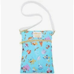Budget 👍 Loungefly Walt Disney World 50th Anniversary Passport Crossbody Bag ✨