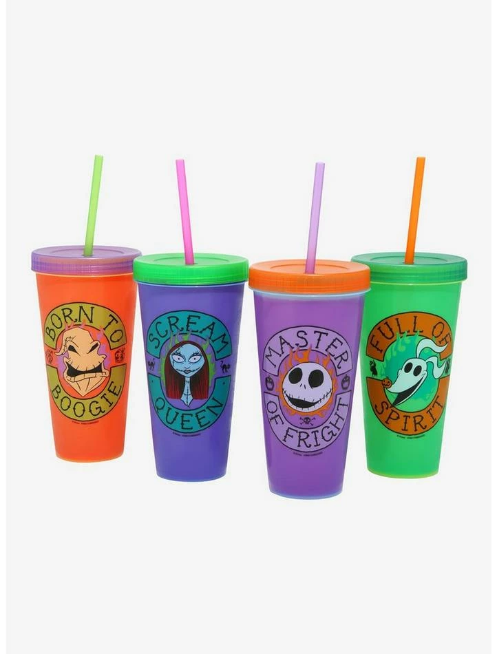 Cheapest 👍 The Nightmare Before 🎅 Christmas Color-Changing Travel Cup Set ⭐ - Image 2
