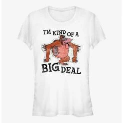 Budget 🎁 Disney The Jungle Book Big Deal Louie 👧 Girls T-Shirt 🥰