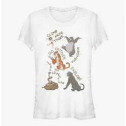 Top 10 👍 Disney The Jungle Book Seek Adventure 👧 Girls T-Shirt 🤩