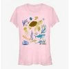 Deals 🥰 Disney Pixar Finding Nemo Earth Day Sea Scene 👧 Girls T-Shirt 🎁