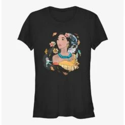 Best Sale 🤩 Disney Pocahontas Earth Day Dreamcatcher Sketch 👧 Girls T-Shirt 🥰