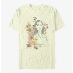 Hot Sale 😉 Disney Pocahontas Earth Day Pocahontas Sketch T-Shirt ✨
