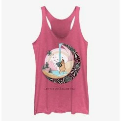 Discount ✨ Disney Pocahontas Earth Day Let The Wind Guide 👧 Girls Tank 👏