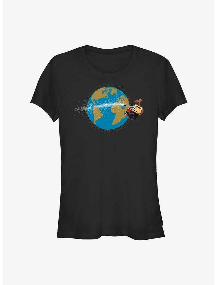 Best Sale ๐ Disney Pixar Wall-E Earth Day Space Extinguisher ๐ง Girls T-Shirt ๐ฅฐ
