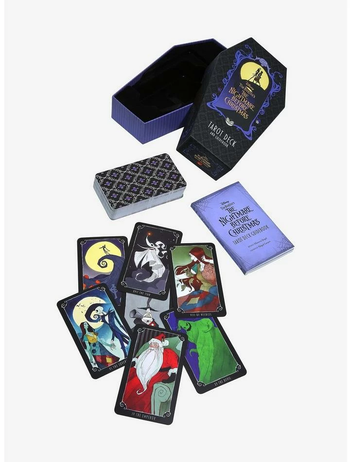 Cheap 😉 The Nightmare Before 🎄 Christmas Tarot Card Deck 👏 - Image 2