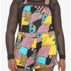 Discount ๐คฉ The Nightmare Before ๐
Christmas Sally Shortalls Plus Size โ๏ธ