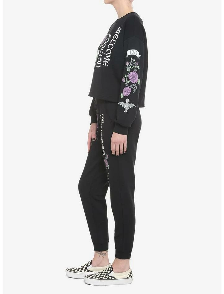 Budget 🎉 Her Universe Disney The Haunted Mansion Madame Leota 👧 Girls Crop Sweatshirt 💯 - Image 4