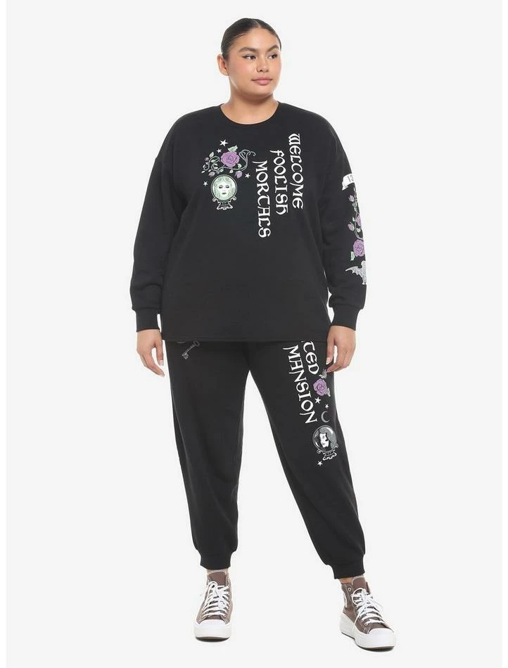 Flash Sale 🔔 Her Universe Disney The Haunted Mansion Madame Leota 👧 Girls Sweatpants Plus Size 🎉 - Image 3