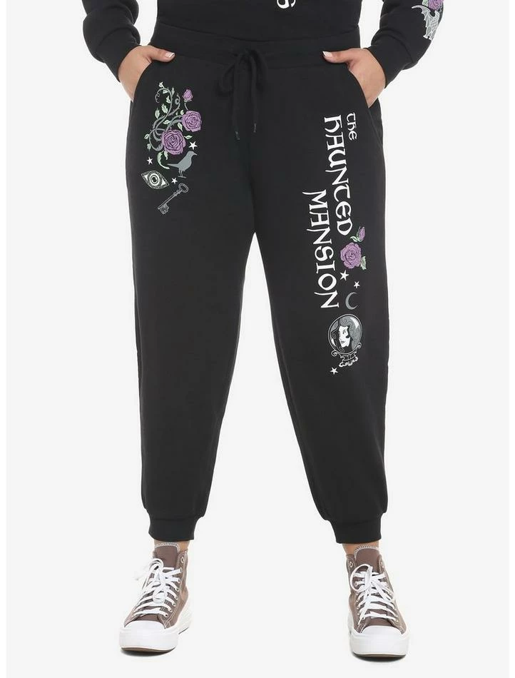 Flash Sale 🔔 Her Universe Disney The Haunted Mansion Madame Leota 👧 Girls Sweatpants Plus Size 🎉