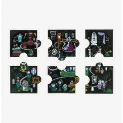 Cheap ⌛ Loungefly Disney The Haunted Mansion Puzzle Blind Box Enamel Pin 🧨