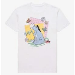 Brand new 👏 Disney Winnie The Pooh Eeyore Butterfly Boyfriend Fit 👧 Girls T-Shirt 🎁