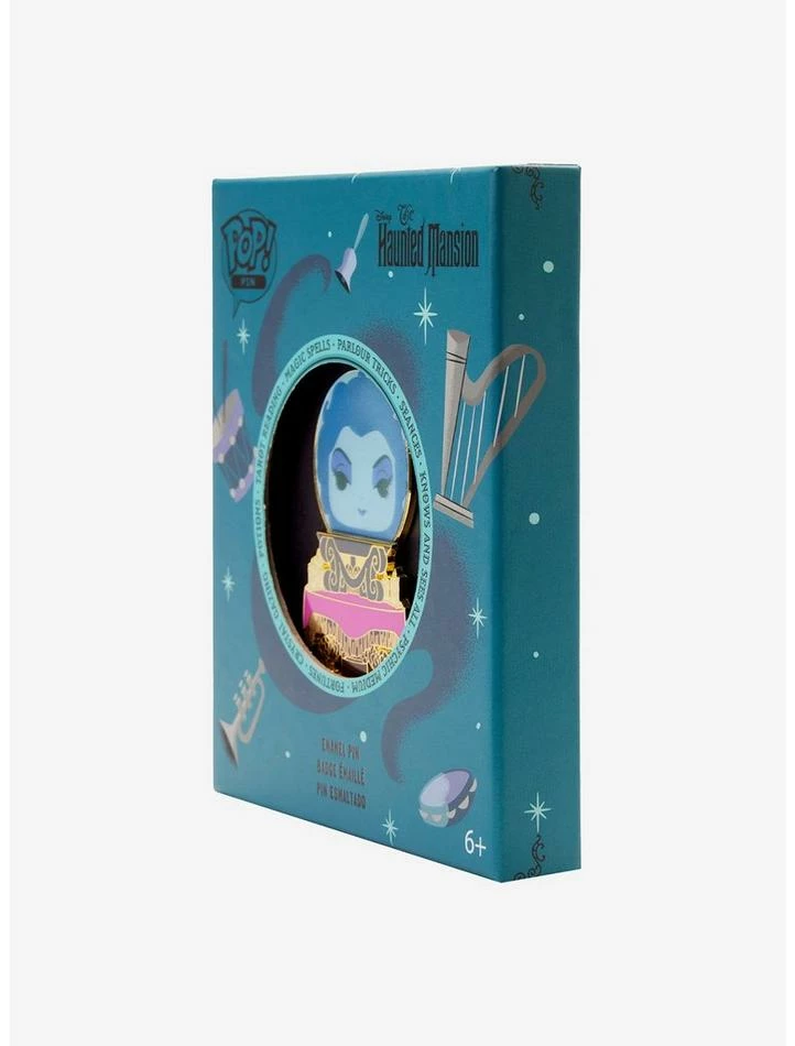 Best Sale 🌟 Funko Disney The Haunted Mansion Pop! Madame Leota Enamel Pin 👏 - Image 3