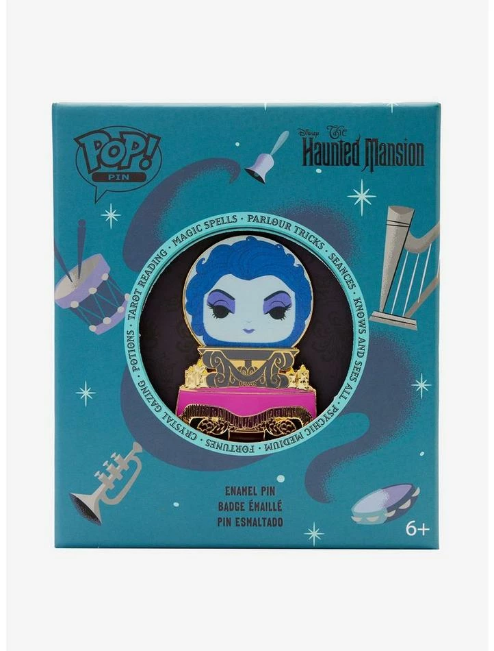 Best Sale 🌟 Funko Disney The Haunted Mansion Pop! Madame Leota Enamel Pin 👏