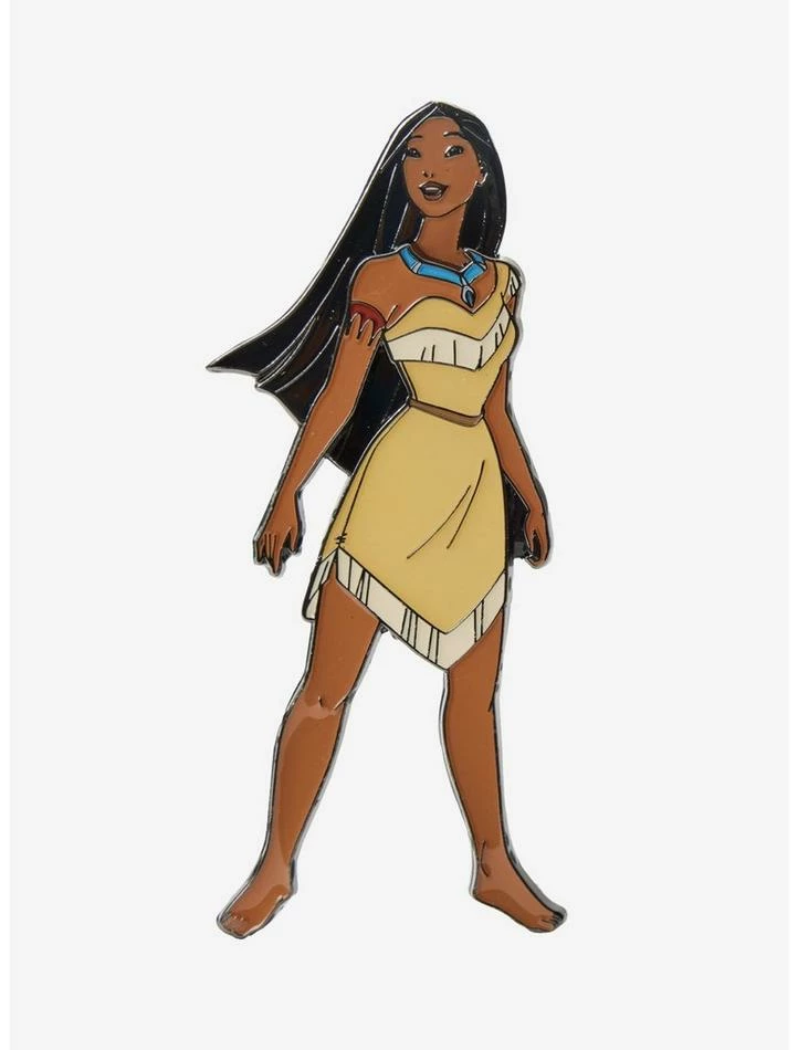 Outlet 🛒 Loungefly Disney Pocahontas Paper Doll Enamel Pin 😍 - Image 4