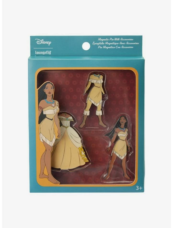 Outlet 🛒 Loungefly Disney Pocahontas Paper Doll Enamel Pin 😍