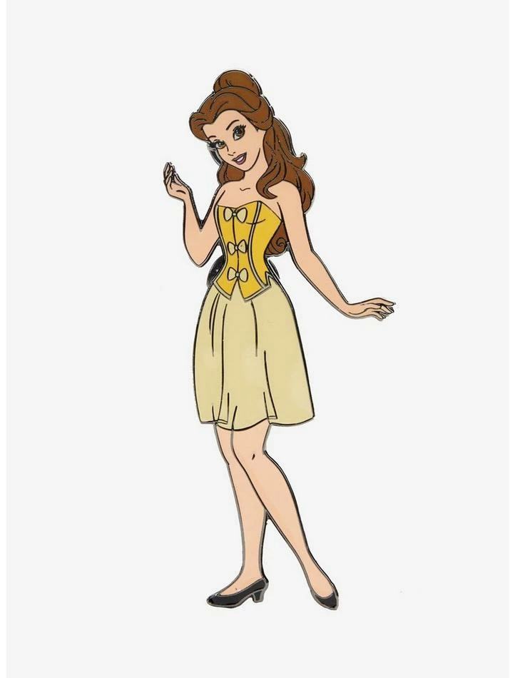 Brand new ๐ฅ Loungefly Disney Beauty And The Beast Belle Magnetic Enamel Pin Set ๐งจ - Image 5