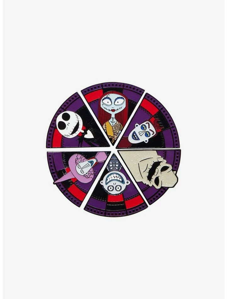 Best deal ⭐ Loungefly The Nightmare Before 🎄 Christmas Wheel Blind Box Enamel Pin ⭐