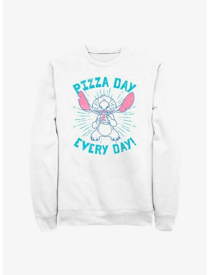 Best deal ✔️ Disney Lilo & Stitch Pizza Day Every Day Sweatshirt ⌛