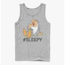 Best Pirce 🧨 Disney Snow White and the Seven Dwarfs Hashtag Sleepy Tank ❤️