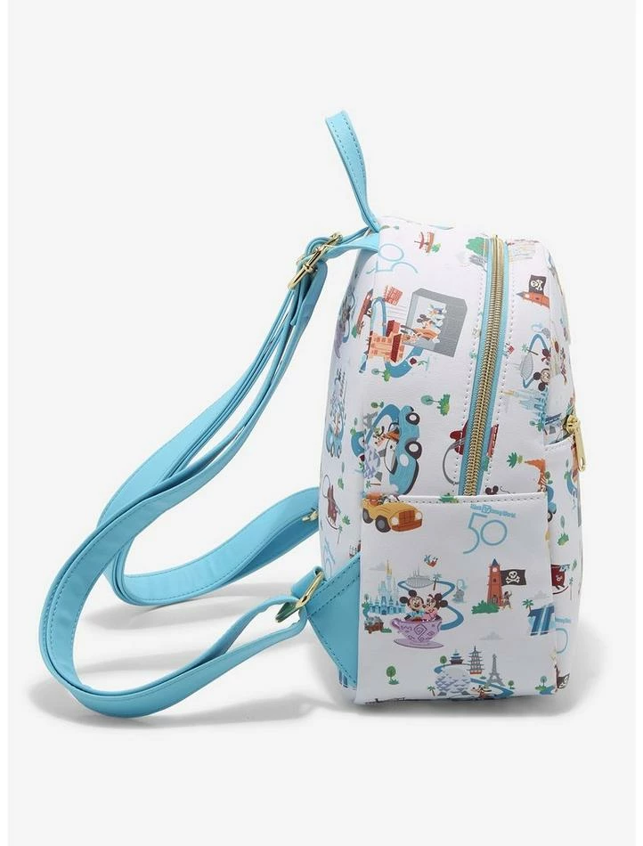 Coupon ๐ Loungefly Walt Disney World 50th Anniversary Mini ๐ Backpack ๐ - Image 3
