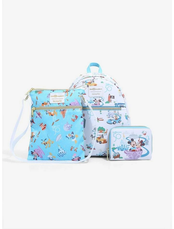 Coupon ๐ Loungefly Walt Disney World 50th Anniversary Mini ๐ Backpack ๐ - Image 5